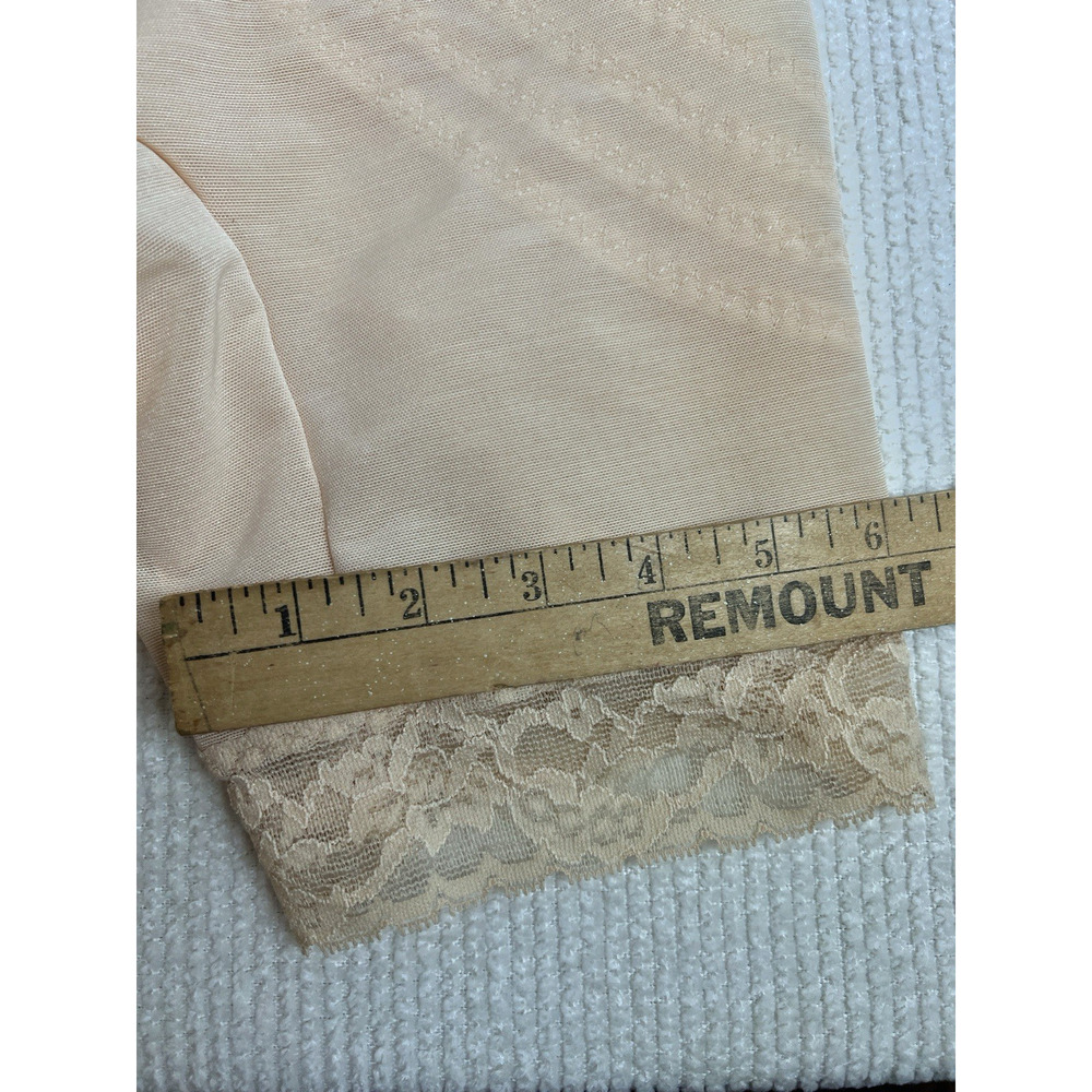 Rago Shapewear High Waist Leg Shaper Extra Firm Women's Med 28 Beige#6209 - Picture 6 of 12